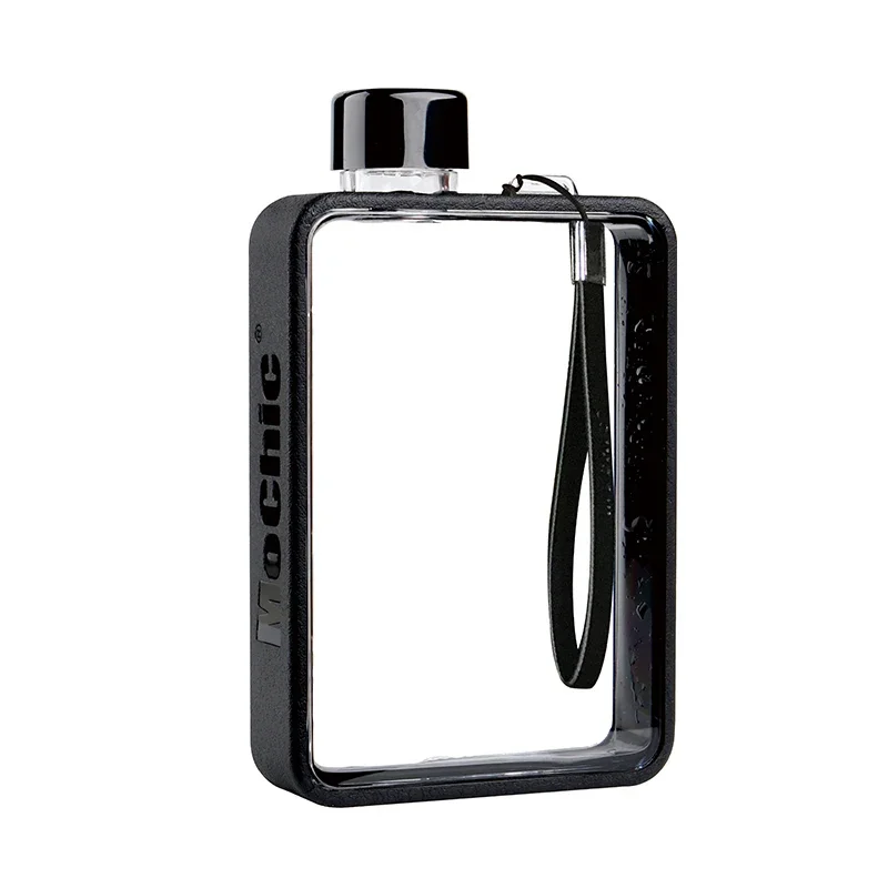 MoChic Moses A5 Flat Water Bottle Cup Grils A5 Flat Bottle Drinking for Water Portable Korean Creative Paper Bottles
