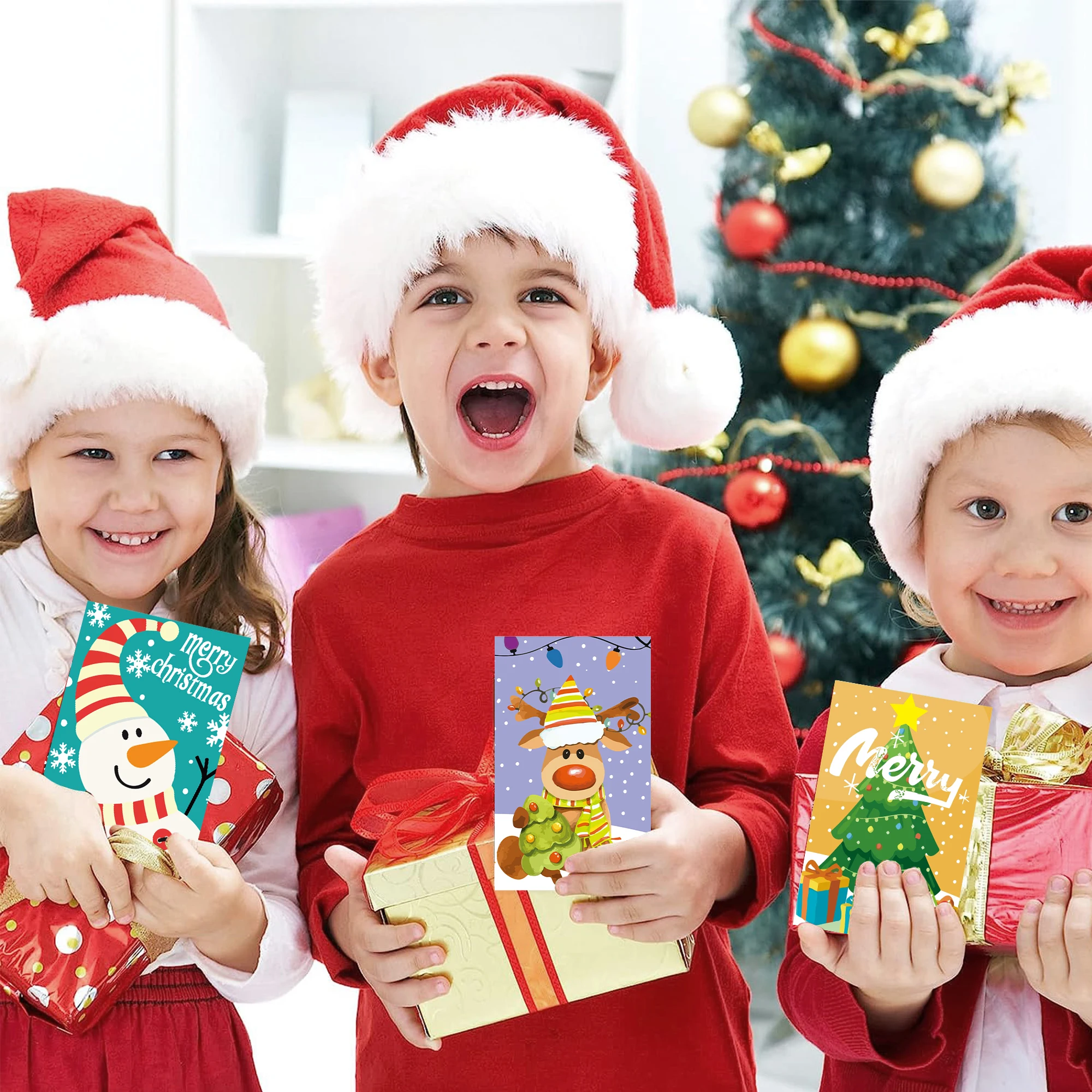 Lircentoud 24 Cuadernos De Navidad Pequeños, Blocs De Notas