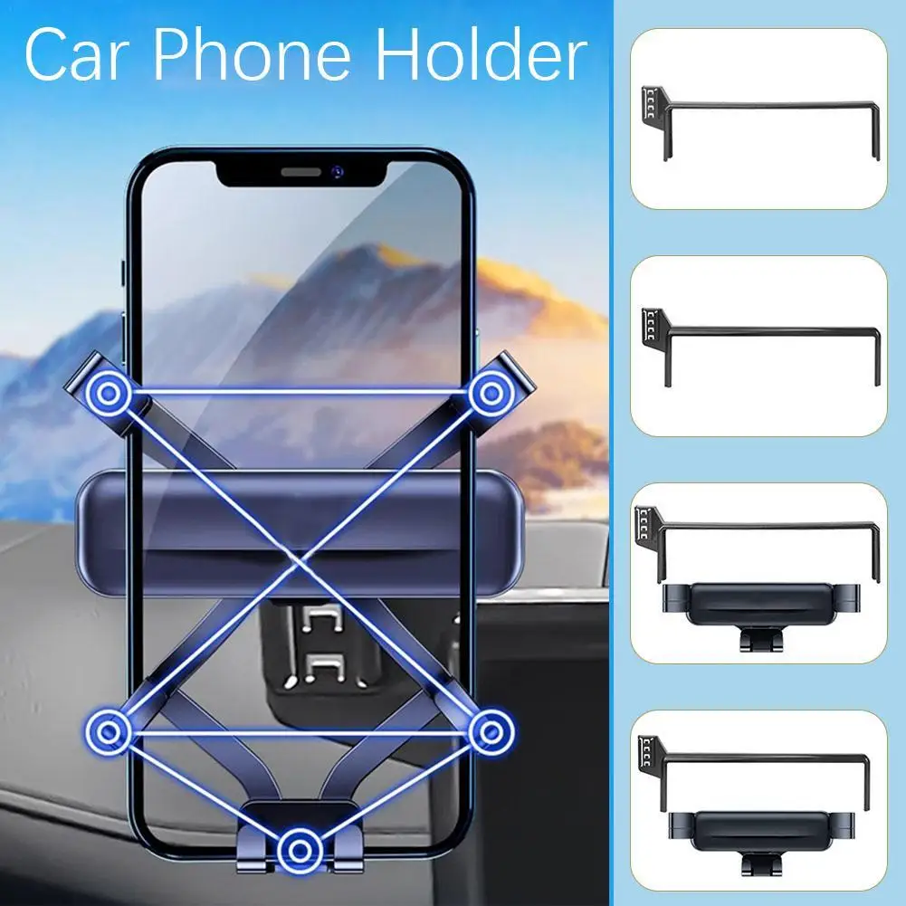 

For Toyota Land Cruiser LC300 2022 2023 Car Phone Holder Mount Navigation Screen Fixed Adjustable Ball Mobile Phone Holder