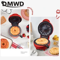 110V/220V Multifunctional Waffle cake maker Non-stick Skillet Mini Omelette Egg burger maker Donut Baker Double-side heating 4