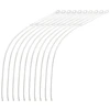 Nylon Braided Leader 10pcs/Pack 20/30/50LB Fly Fishing Loop Connector Durable G99D 5