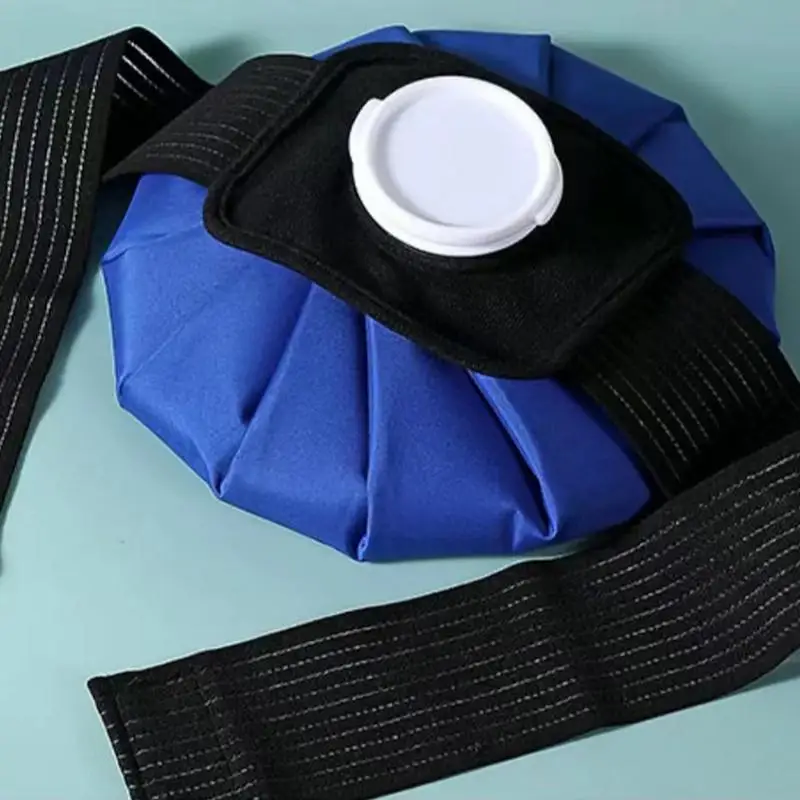 Ice Bag Strap Sprain Recovery Ice Bag Strap Adjustable Breathable Elastic For Neck Ankle Thighs To Hold Icepack On