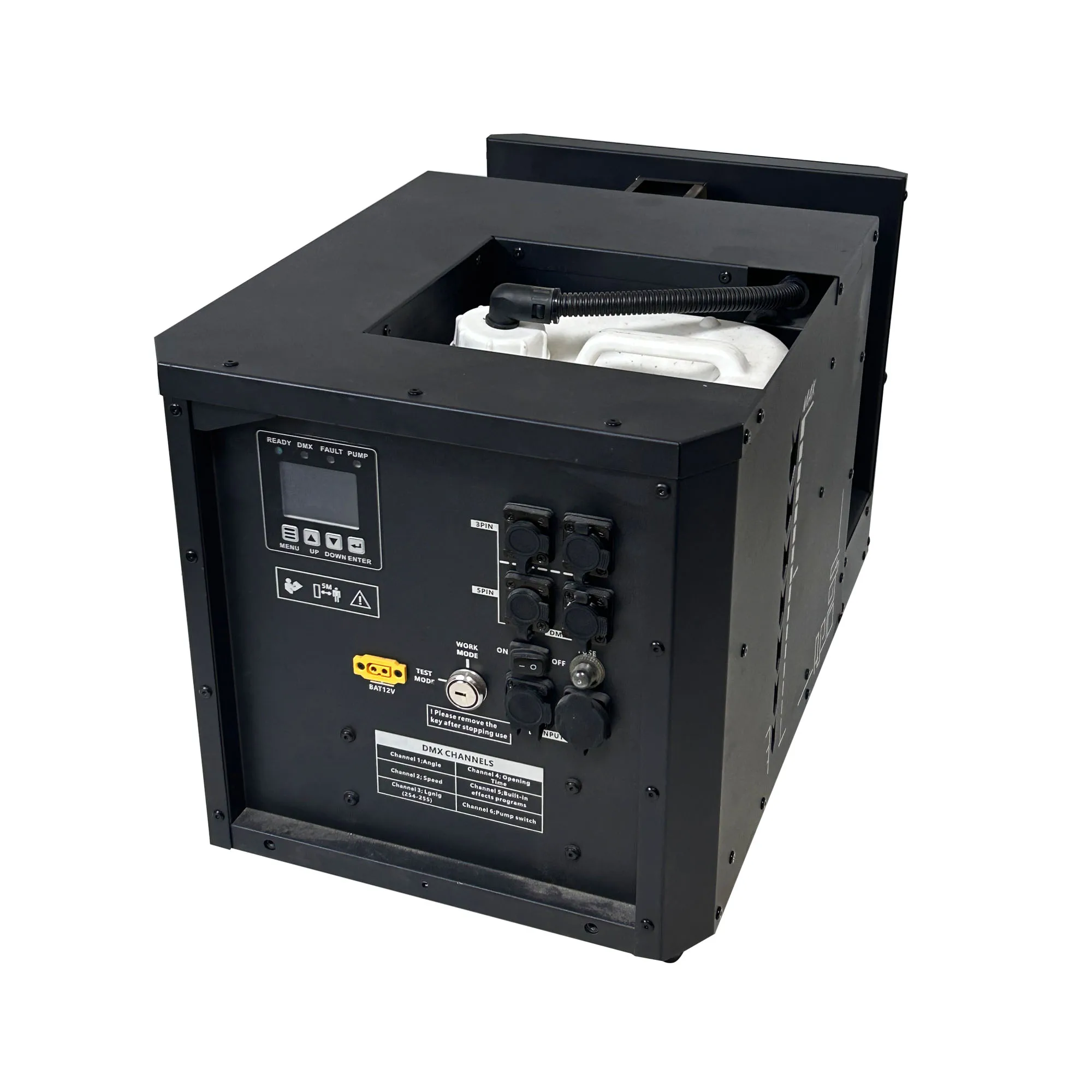 Newest 320W Stage Flame Machine Single Head Fire Jet Effect DMX512 Dynamic Flame