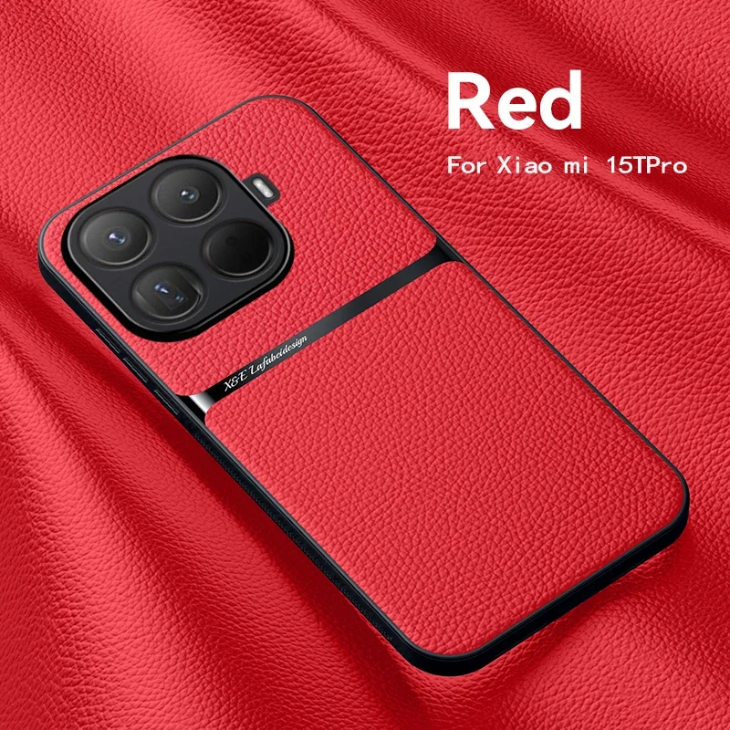 Classic Leather Magnetic Phone Holder Case - Premium Protection Cover