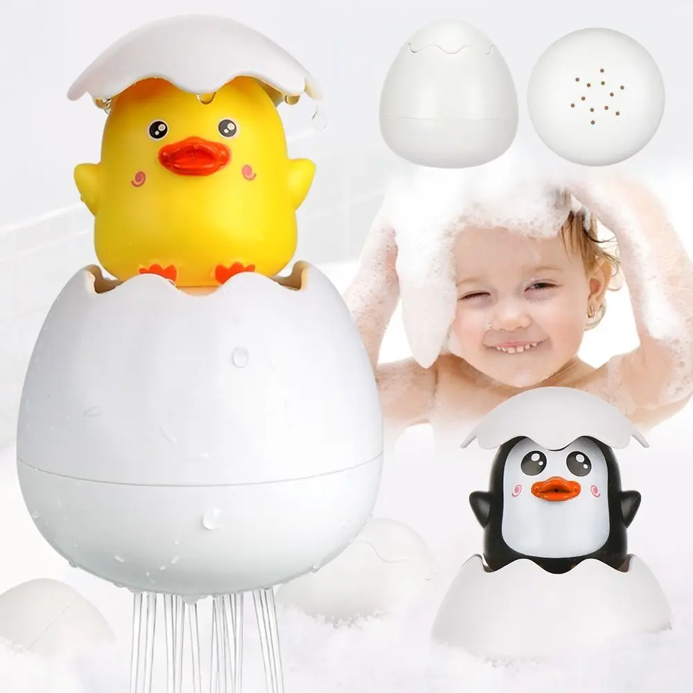 

Waterproof Water Toys Duck Penguin Baby Bath Toys Shower Toys Water Spray Sprinkling Toys