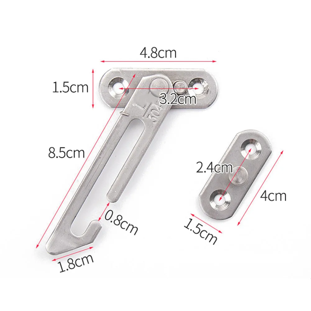 Window Support Wind Hook Latches Adjustable Limiter Latch Wind Brace Stay Position Stopper Casement Blocking Lock Protector