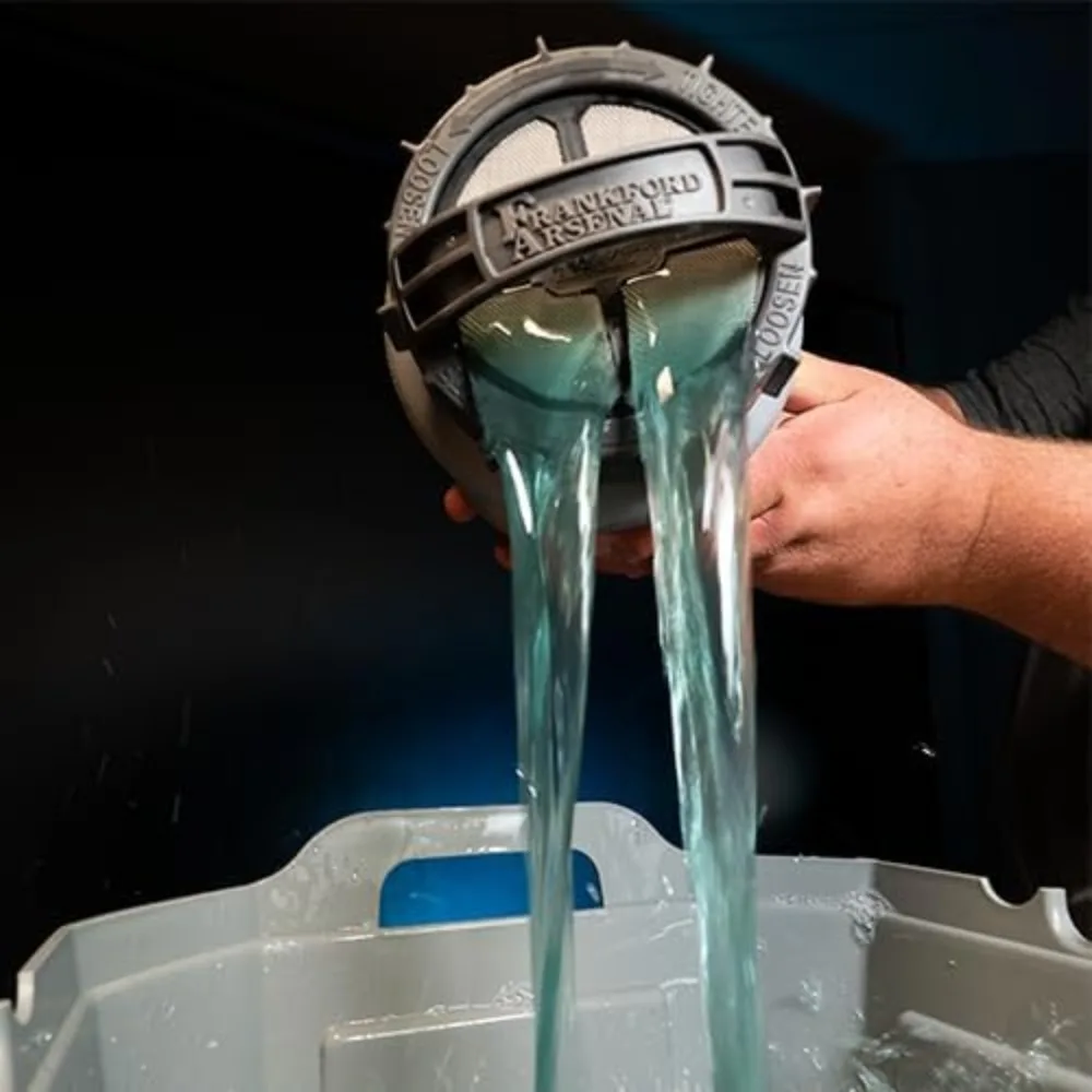 Platinum Series Rotary Tumbler Lite with Clear Viewing Window and Leakproof Seal for Cleaning and Polishing During Reloading