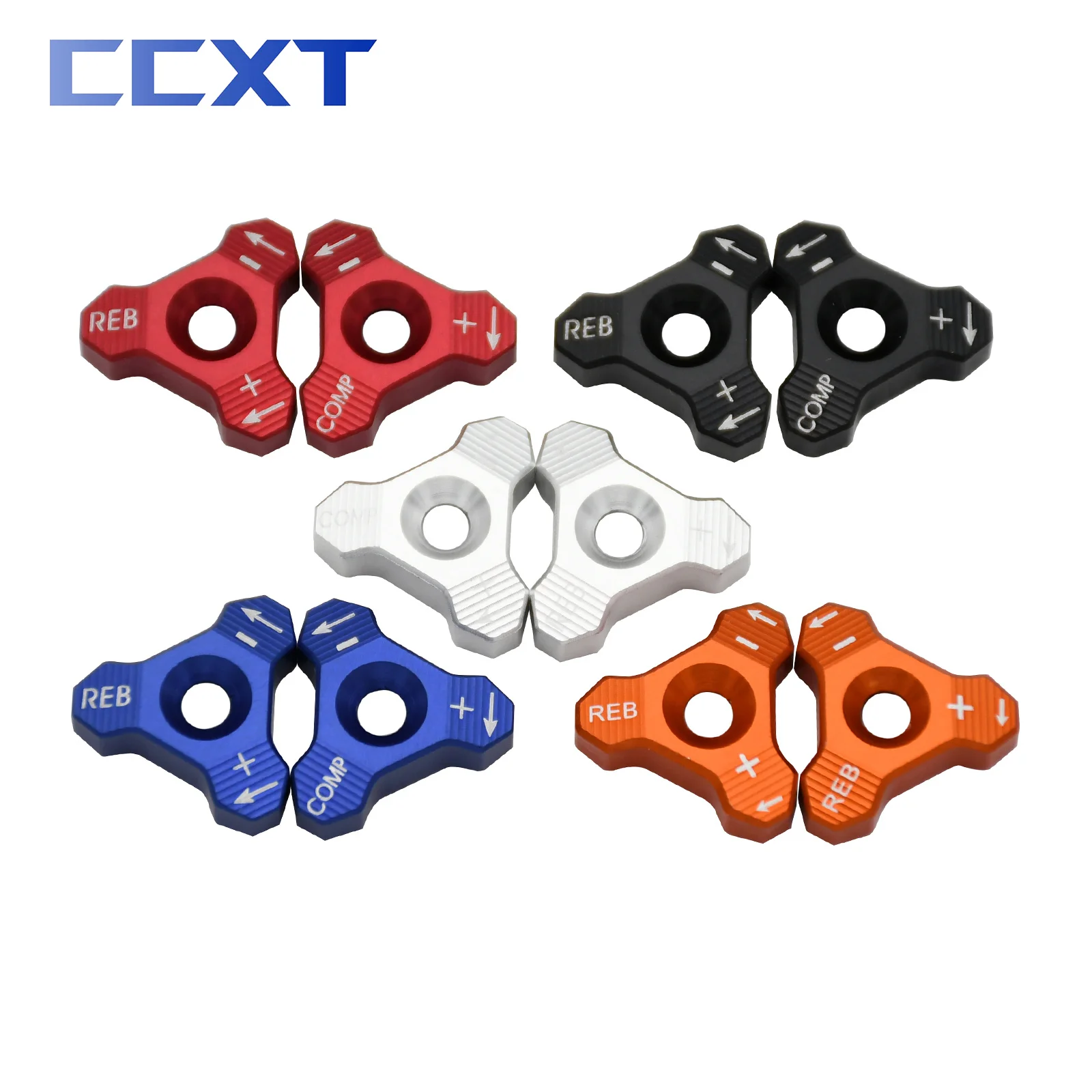 KTM EXC SX SXF XCW XCF EXCF EXCR 125 용 CNC 48mm 프론트 쇼크 업소버 포크 노브 조절기 볼트, 150 250 300 350 400 450 500 525