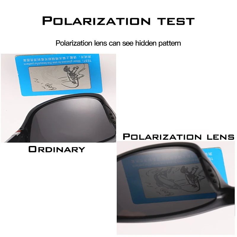 Polarized sunglasses New Polarized Sunglasses For Men Driving And Cycling Night Vision Outdoor Sports Retro Travel Classic Sunglasses Uv Protection