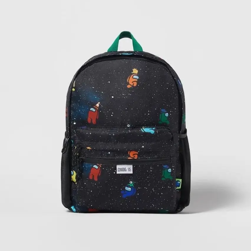 Brand Children's Bags Full Printed Scool Bags For Baby Boys Girls New Design Fashion Two Shoulder Bags Canvas Backpakcks Outdoor 1