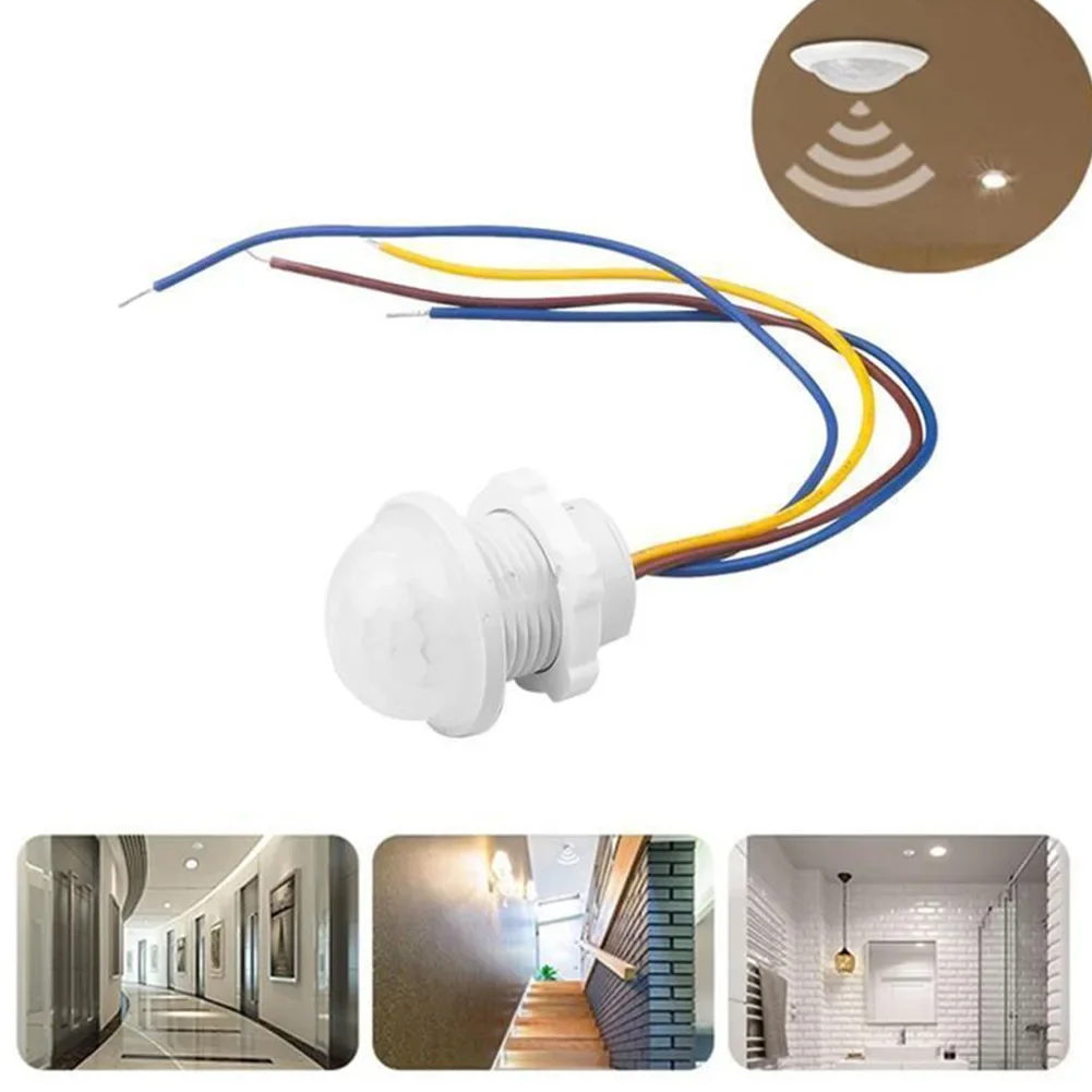 Motion Light Switch Light Switch Warehouse White Sensor Output -20 ℃ -+40 ℃ Ceiling Motion Sensor High Quality