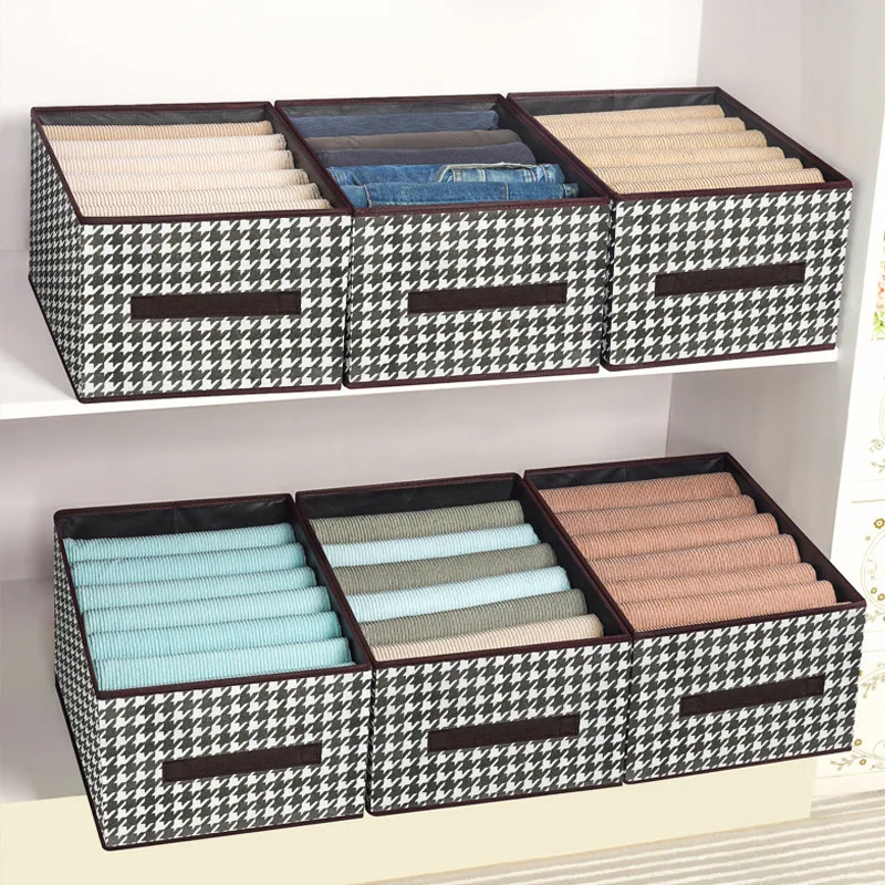 

Fold Non Woven Fabric Storage Box Gray Home Supplies Clothing Underwear Sock And Kid Toy Storage Organizer Cosmetics