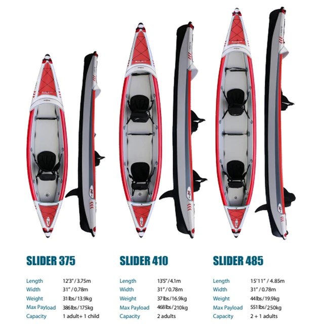 Spatium 1 2-Person Inflatable Boat Sports Kayak Fishing Boat Kayak