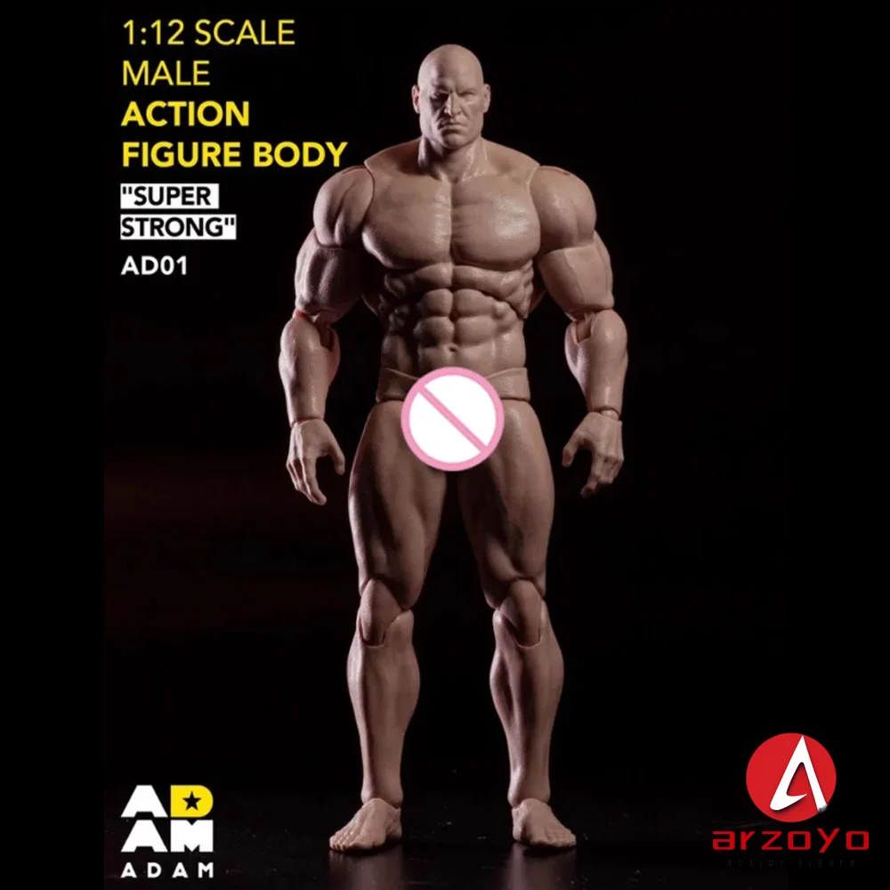 ADAM F001 1/12 SUPER STRONG フィギュア　マッチョ Preorder) ADAM super strong 1/12 male body action figure