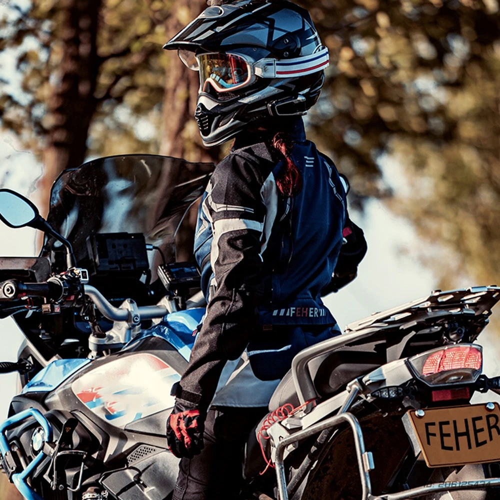 오토바이 재킷 남성 레이싱 슈트 방수 모토크로스 슈트 오프로드 CE 보호대 방수 보호 장비 재킷 사계절용