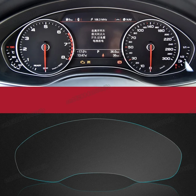 Lcd Transparent Auto Dashboard Screen Schutz Film für Audi A6 2020 2019  2018 2017 2016 2015 2014 2013 2012 C8 c7 A7 2021 2022 - AliExpress