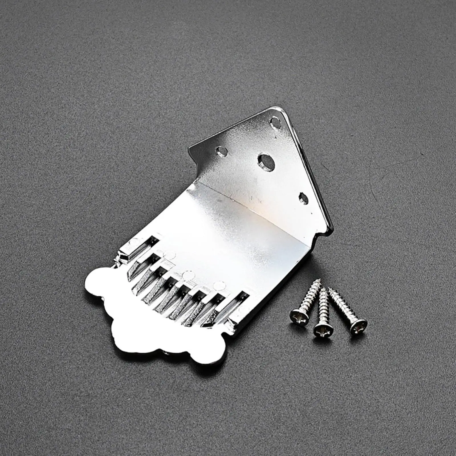 Mandolin Tailpiece Parts 8 String Direct Replaces for Guitar Parts With 3 Mounting Screws