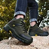 Outdoor Waterproof Hiking Boots Men's Women's Spring And Autumn Hiking Wear-resistant Mountain Sports Boots Hunting Sports Shoes 6