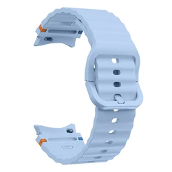 Premium Stainless Steel Bracelet Strap - Galaxy 4 - 4 Classic (Light blue 12)