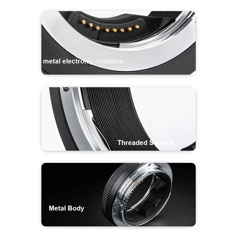 VILTROX EF-GFX Pro AF Lens Adapter with Stabilization & EXIF for Canon EF/EF-S t