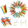 Wooden Counting Sticks Calculate Learning Box Mathematics Teaching Aids for Early Childhood Education Digital Puzzle Toys 2