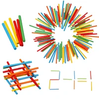 Wooden Counting Sticks Calculate Learning Box Mathematics Teaching Aids for Early Childhood Education Digital Puzzle Toys 2