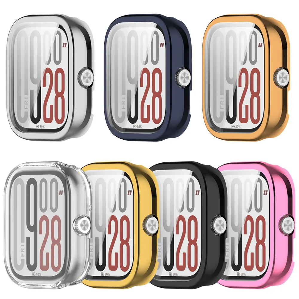 Soft TPU All-Around Bumper Frame Screen Protector Shell