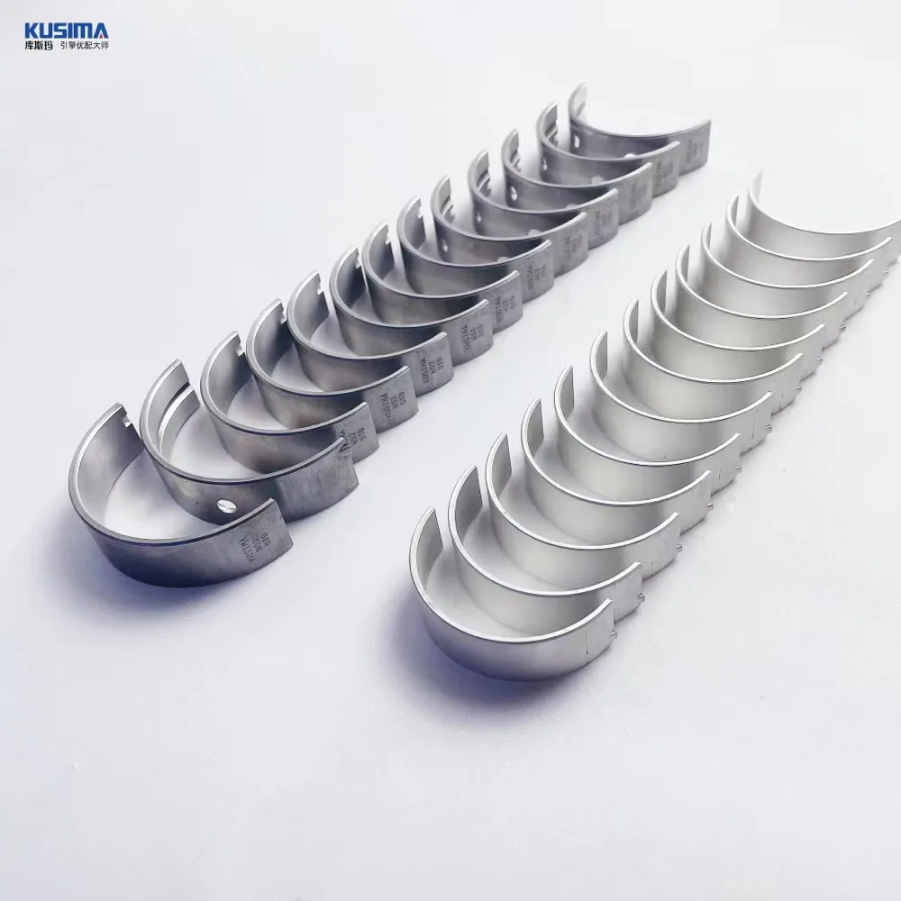 Kusima Engine Main Bearing Connecting Rod Bearings Set Oversize 0.25mm