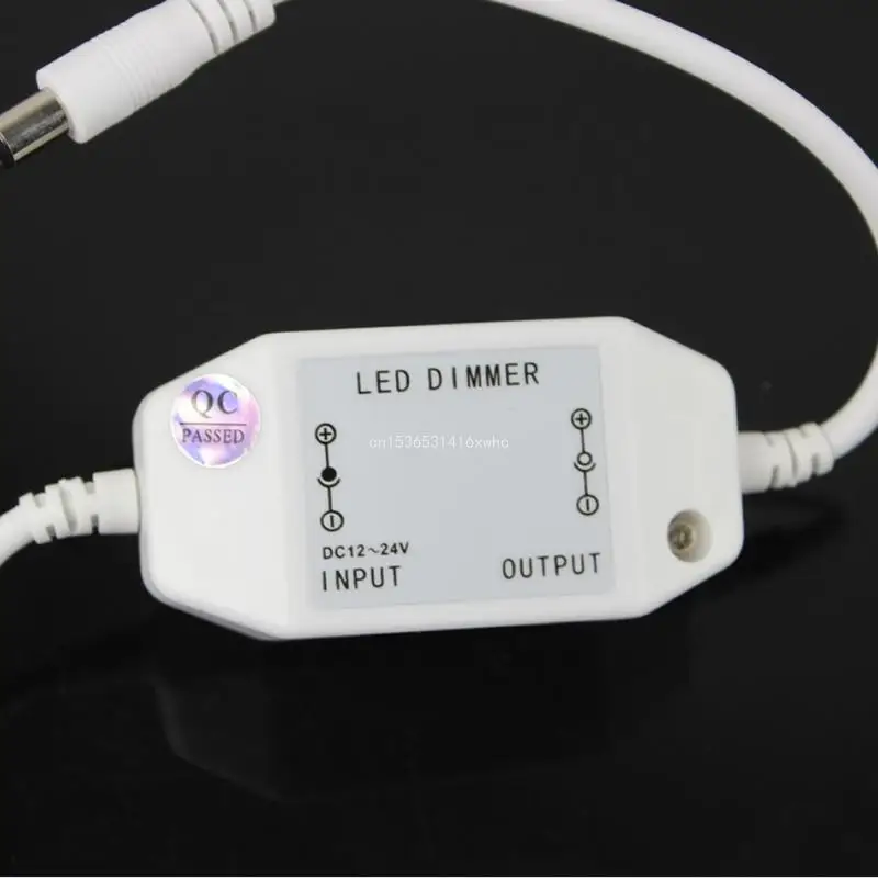 Dropship LED 단색 조명 S 용 어댑터 용 새로운 12V 수동 조광기 밝기