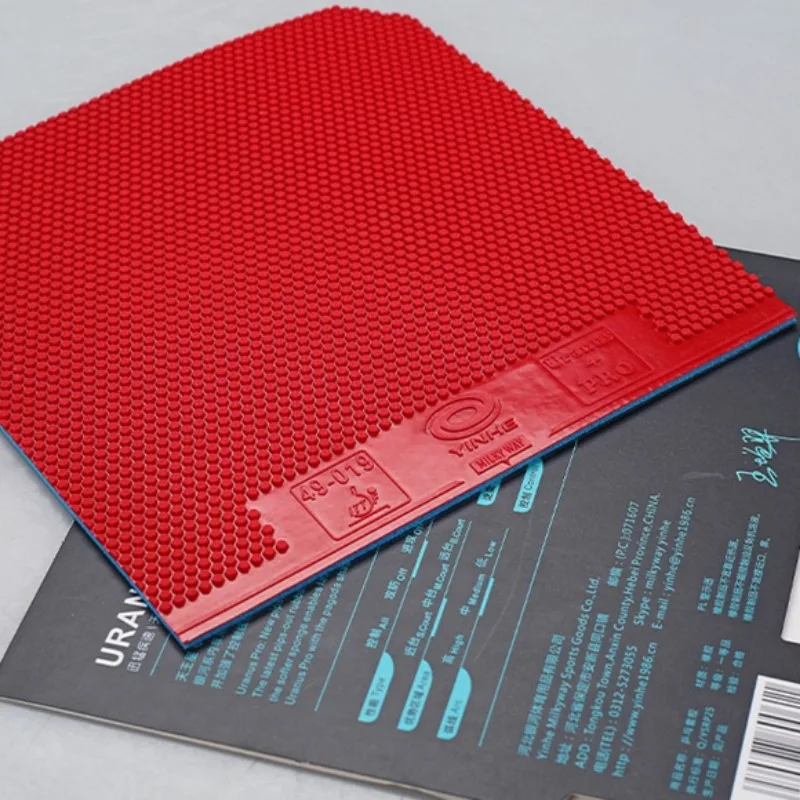 Table Tennis Rubber YINHE Uranus Pro Short Pips-Out Wang Zengyi With Sponge 2.15mm Professional Galaxy Ping Pong