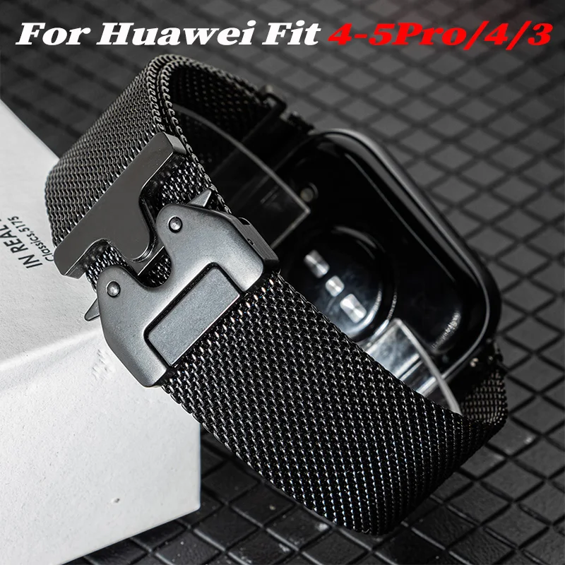 Luxury Milanese Stainless Steel Strap - Elegant Metal Loop Bracelet