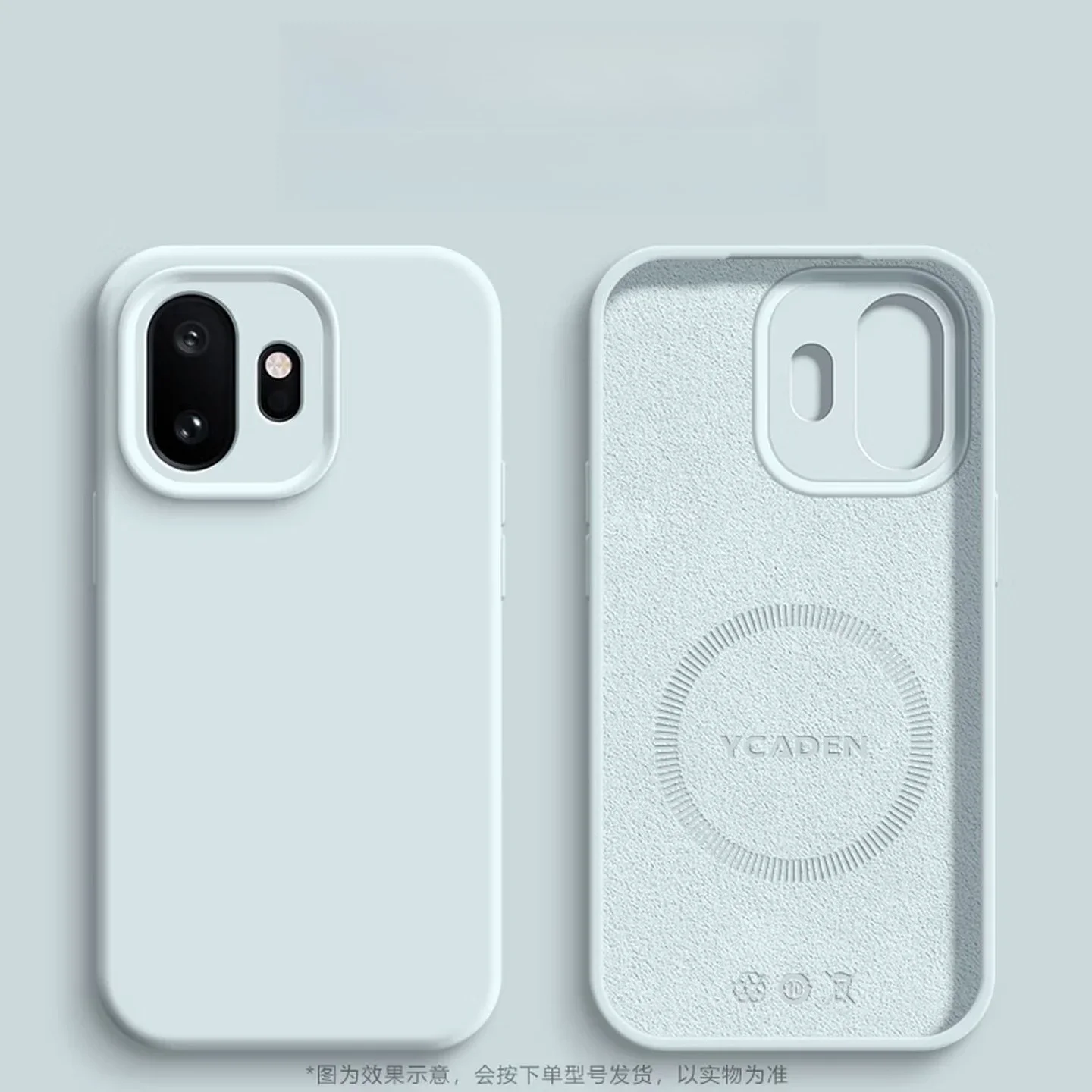 Liquid Silicone Skin-Friendly Shockproof Case with Wireless Charging Compatibility