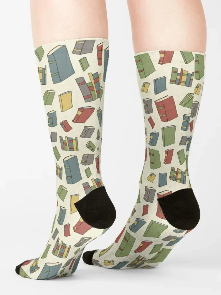 Books, Books, Books Socks christmas stocking Children's cute anti slip football Socks Ladies Men's
