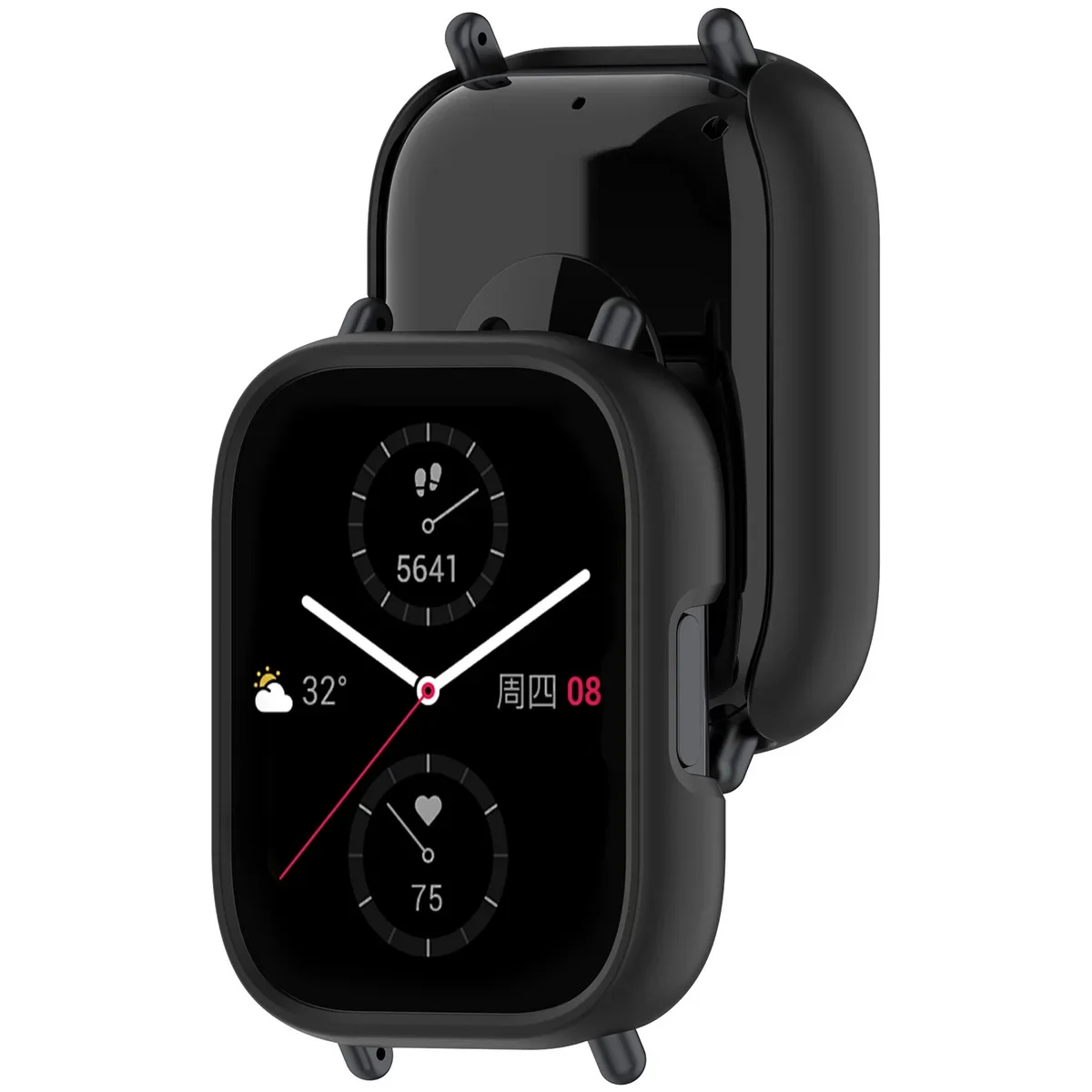 Matte Protective Hollow Bumper Shell for Smartwatch Accessories