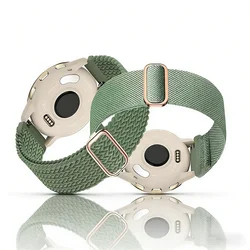 2 - Pack Nylon Watch Bands - Adjustable Strap Accessory in Multiple Sizes - 22mm (1 pine green)