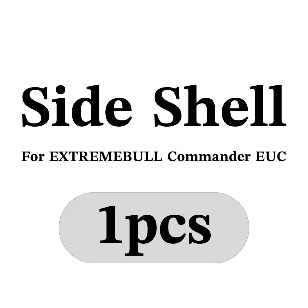 Spare Parts and Accessories For EXTREMEBULL Commander Electric Unicycle EUC Parts Side Shell Mudguard