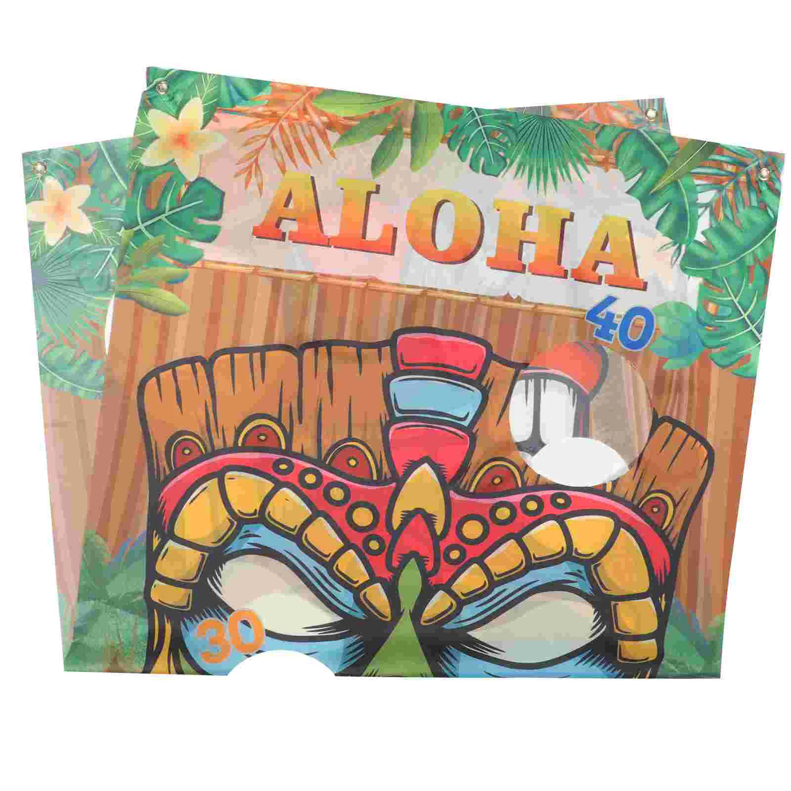 

Toys Hawaiian Flag Tossing Game Party Bean Bag Throwing Playthings Gift for Child Parent-child