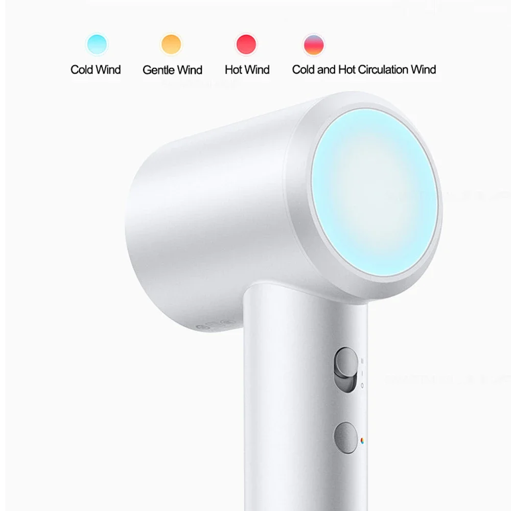 Hair Dryer XIAOMI MIJIA H501 High Speed 110,000RPM Fast Dry 4 Temps & 2 Speeds 1600W Professional Ionic CN Version