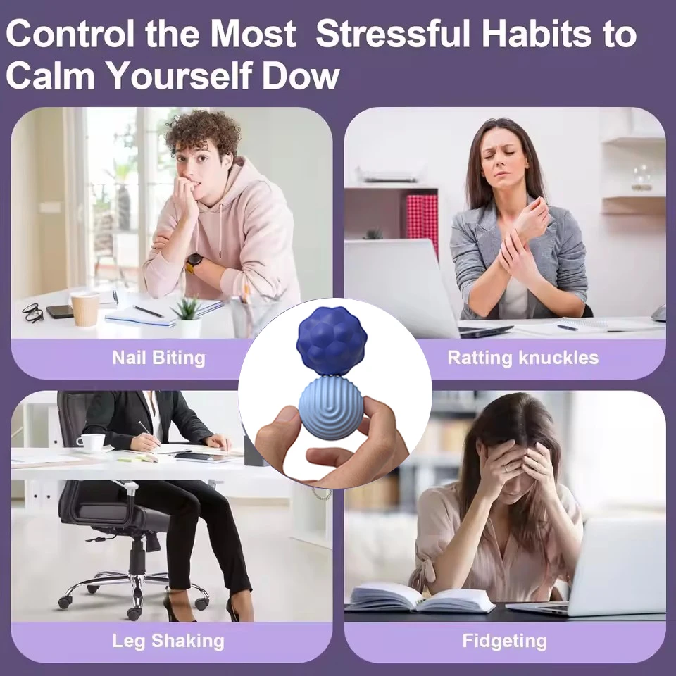 EDC Anti Stress Relief Ball Antistress Anxiety Magnet Fidgeting for Adult Kids Relief Fingertip Activity Small Decoration Toys