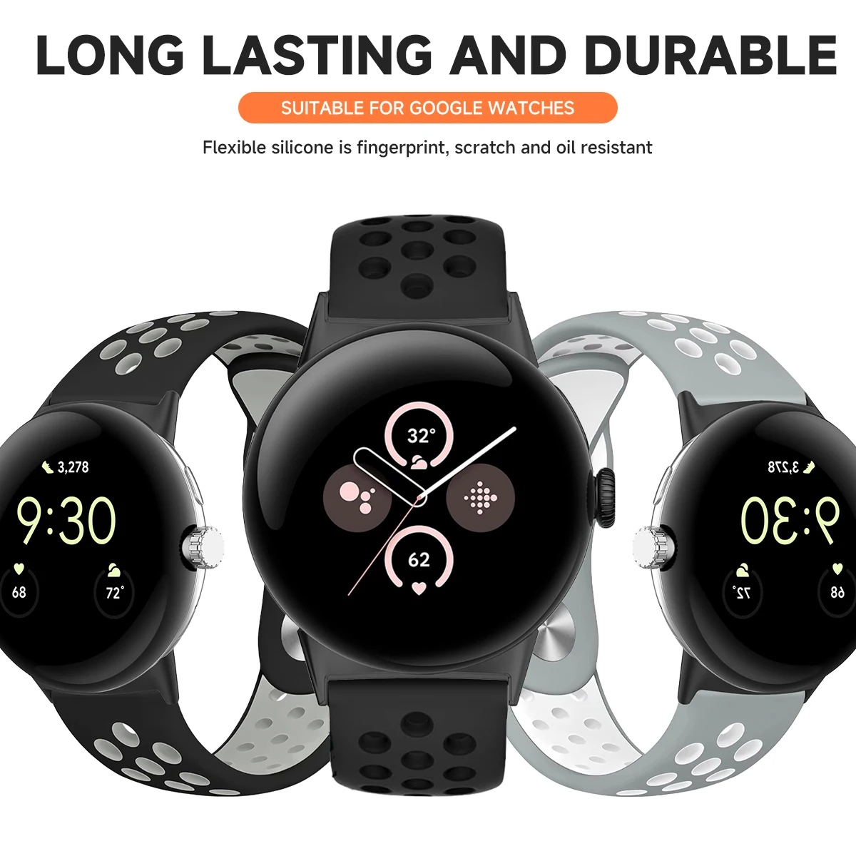 Breathable Silicone Sports Strap