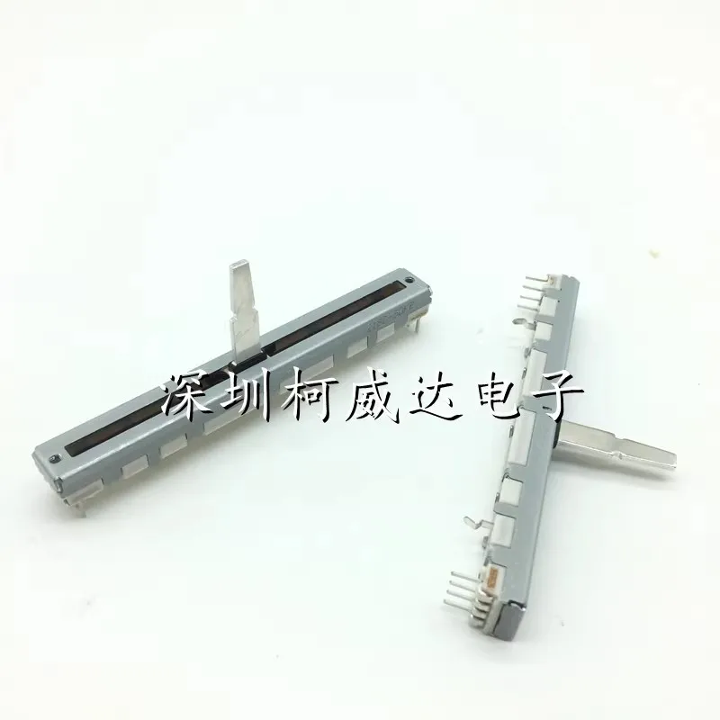 Linear Potentiometer Straight slip DCV1011 50KB 8pin Total length 75mm stroke 60mm handle height 20mm CMX-3000 CMX-5000 1pcs linear potentiometer,adjustable resistor,electronic components