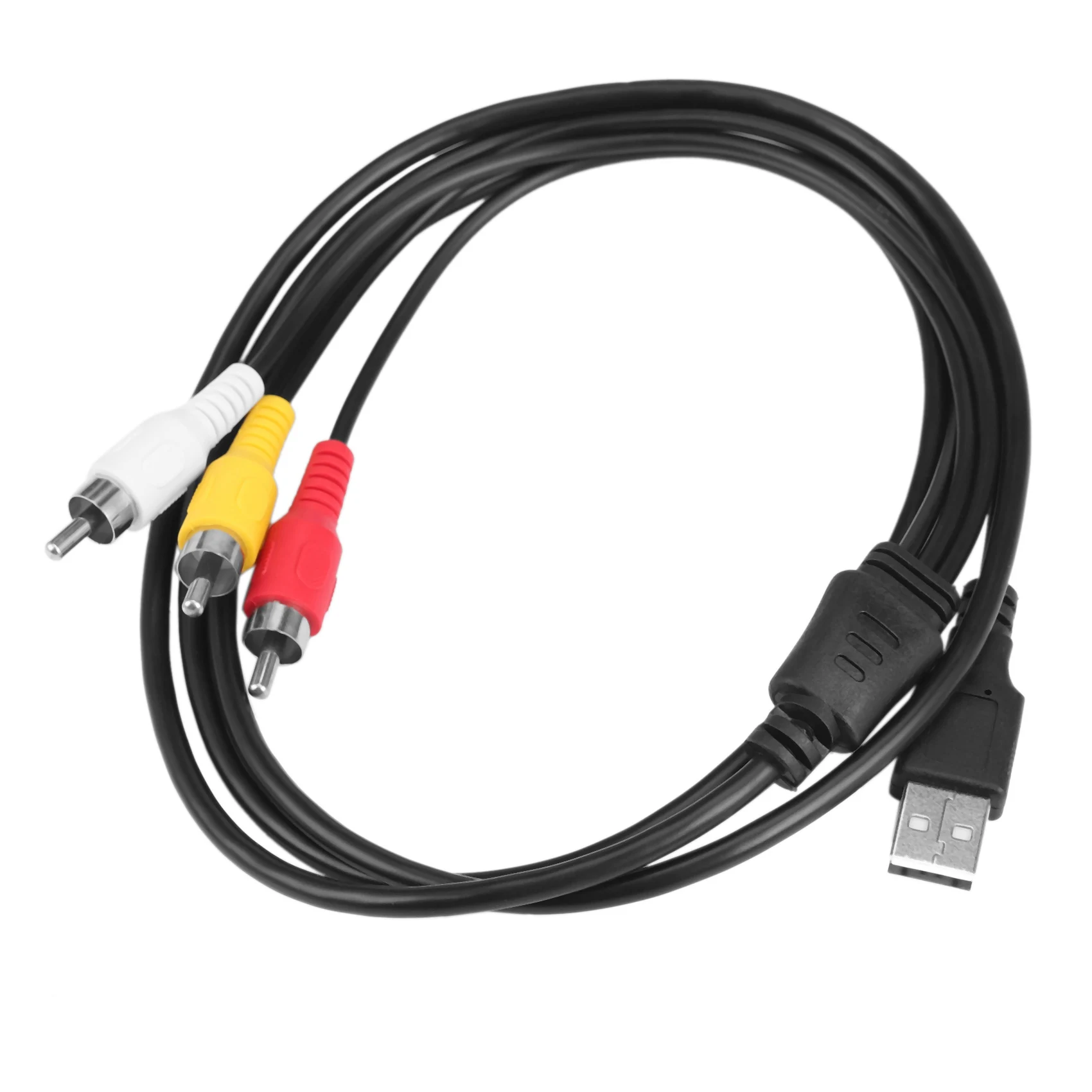 3 RCA to USB Cable