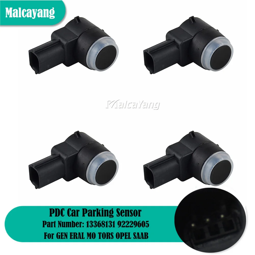 

Hight Quality 4PCS Parking Backup Aid Sensor PDC Parking Sensor For GEN ERAL MO TORS OPEL SAAB 13368131 92229605