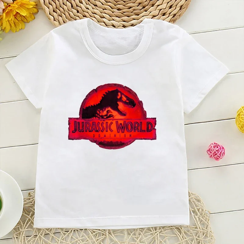 Ropa Niño Dinosaurios Pack 4 Camisetas Jurassic World Para Niño