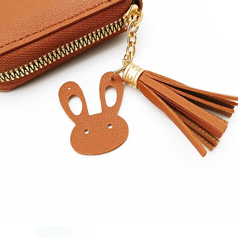 Little Bear Decoration Women\'s Wallet New Fashion Short Coin Purse Card Holder Small Ladies Wallet Female Hasp Mini Clutch
