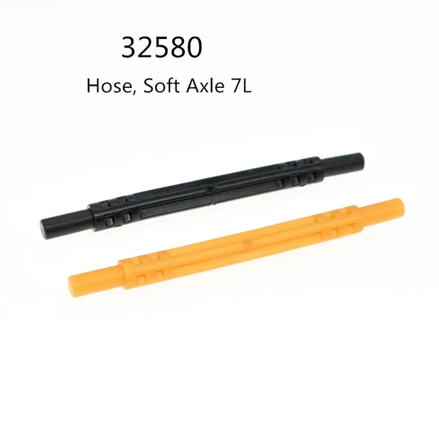1 Pcs Buildings Blocks 32580 Hose, Soft Axle 7L Bricks Collections Bulk Modular Toys For Technical MOC DIY Gifts 1