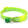 Leisure Adjustable Cartoon Pet Fish Bone Collar Cat Dog Sticker Printed Collar with Bell Pet Neck Decoration Accessories 5