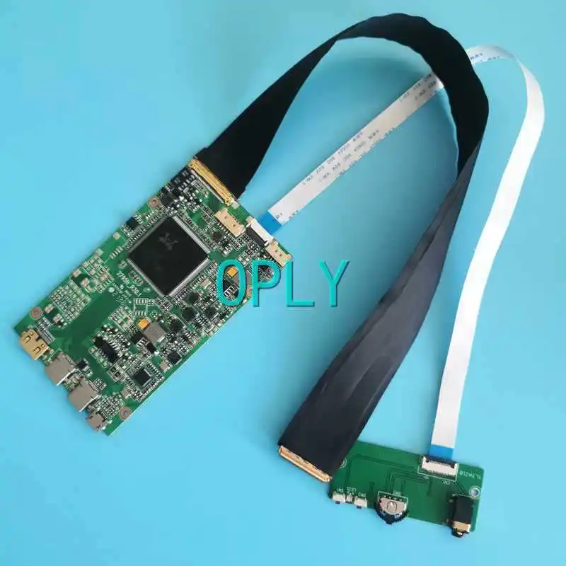 Per B140Qan02 B140Qan01 Lp140Qh1 Lp140Qh2 Schermo Del Computer Portatile 4K Drive Controller Board Edp 40 Pin Mini-Hdmi Type-C 2560*1440 14 "Kit