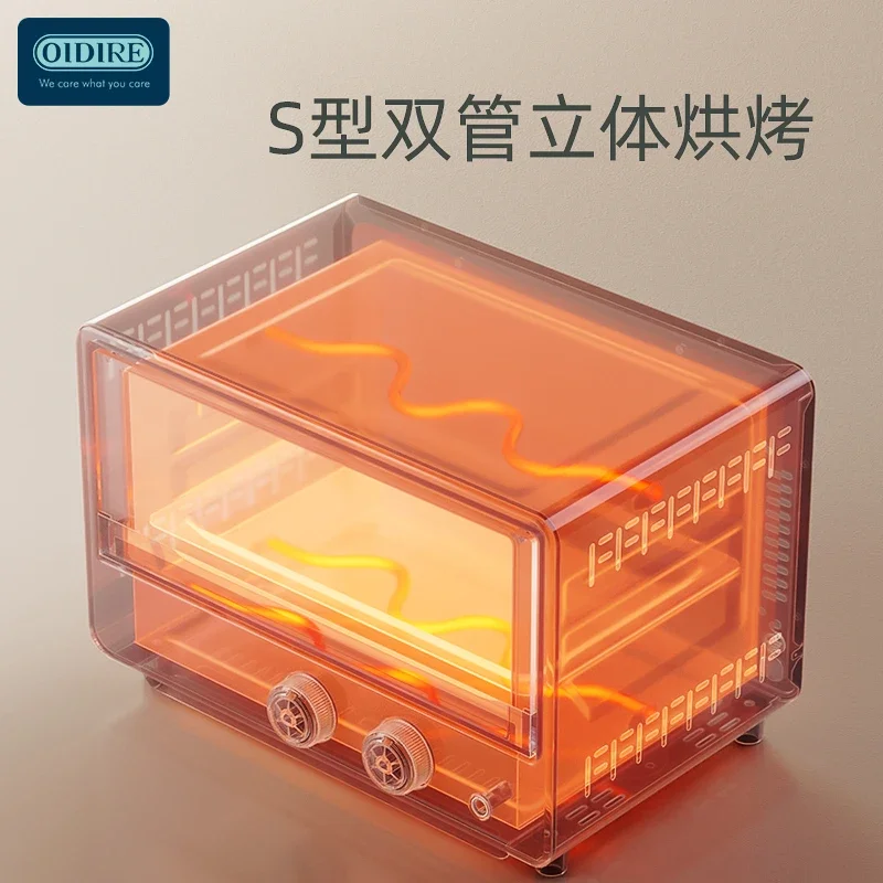 OIDIRE Oven Table Top Double Layer Electric Oven Fully Automatic Multi Function Baking Mini