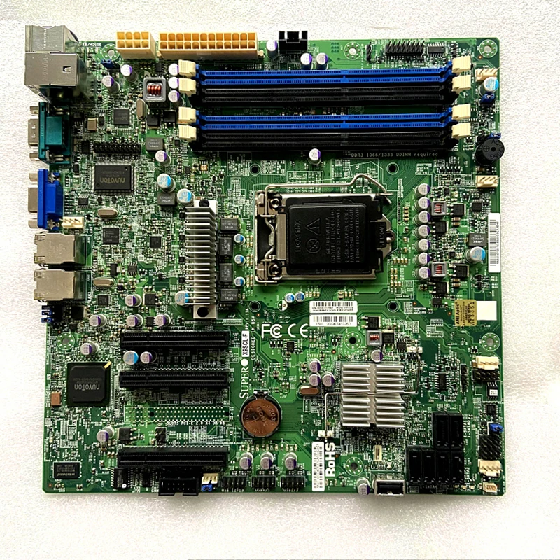 Original Server Motherboard For Supermicro X9SCL-F 1155 U-ATX C202 Perfect Test Good Quality Hot 4 Original Server Motherboard For Supermicro X9SCL-F 1155 U-ATX C202 Perfect Test Good Quality Hot - Image 2